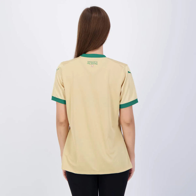 CAMISA DO PALMEIRAS 24/25 DOURADA FEMININA