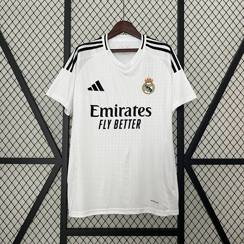 CAMISA LANÇAMENTO DO REAL MADRID 24/25 BRANCO