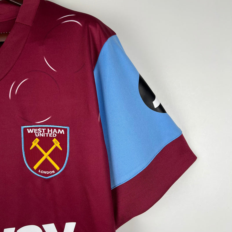 Camisa West Ham I 23/24 - Masculina