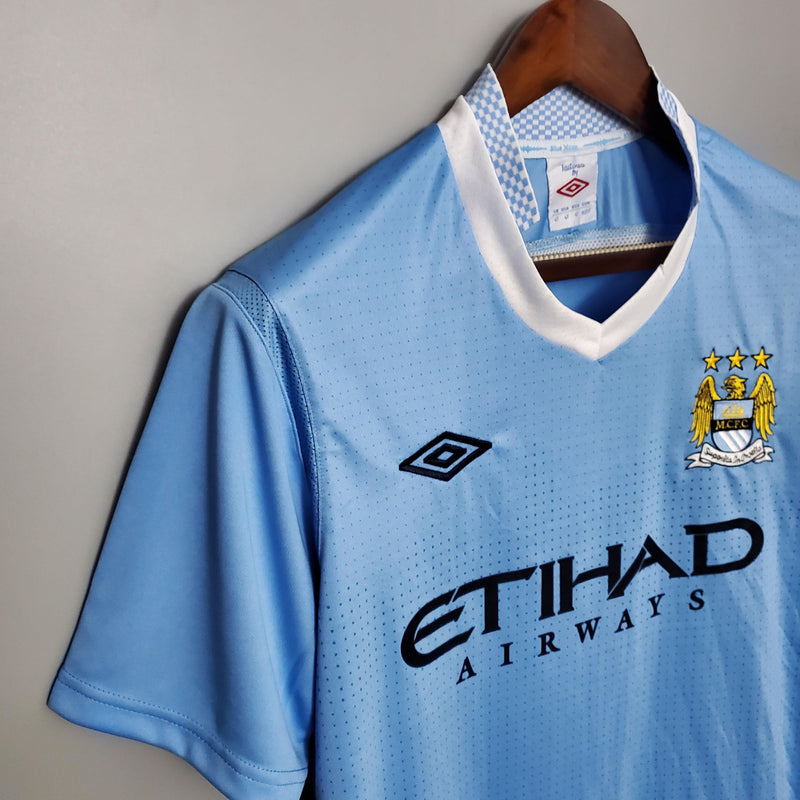 Camisa Retrô Manchester City 2011/12 Home