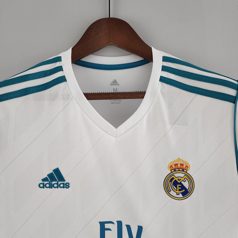 Camisa Retrô Real Madrid 2017/18 Home