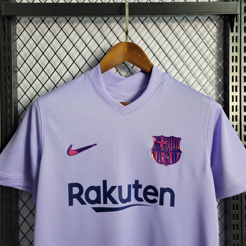 CAMISA DO BARCELONA 21/22 LILAS