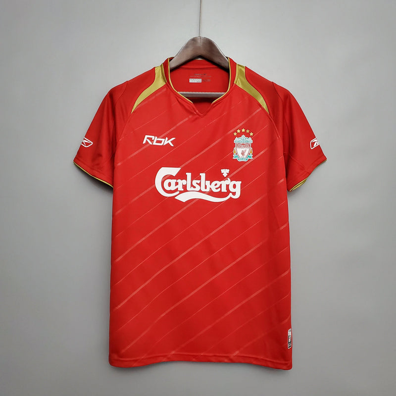 Camisa Retrô Liverpool 2005/06 Home