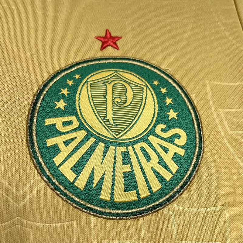 CAMISA DO PALMEIRAS 24/25 DOURADA