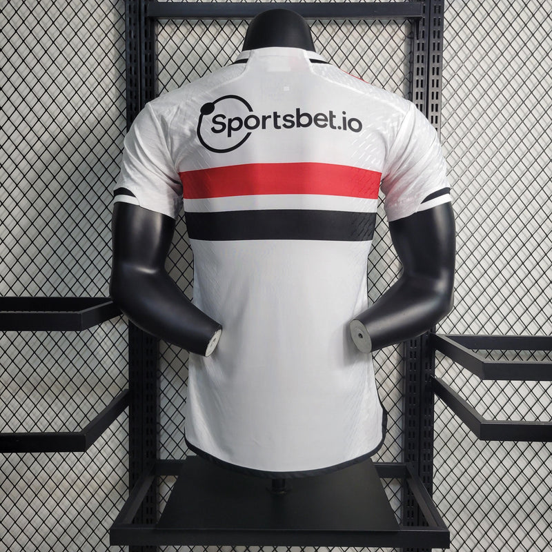 Camisa Oficial do São Paulo F.C - 23/24 - Versão Jogador - Personalizável