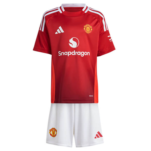 Kit Infantil Manchester United Titular 2024/25