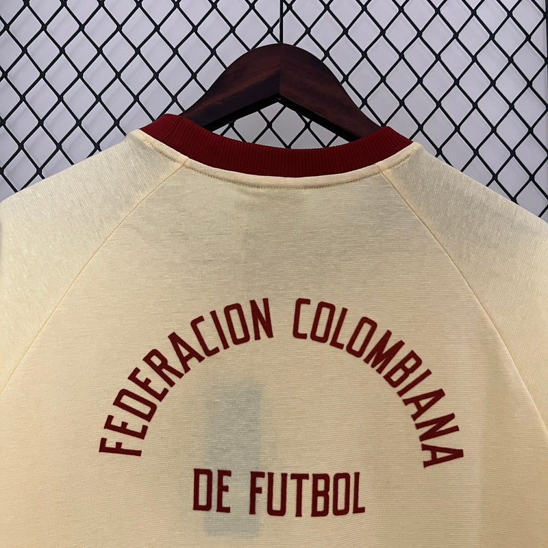 Camisa Retrô da Colômbia Edição Especial