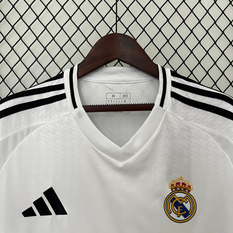 CAMISA LANÇAMENTO DO REAL MADRID 24/25 BRANCO